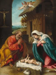 Geboorte van Christus. 1523