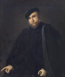 Portret van een heer