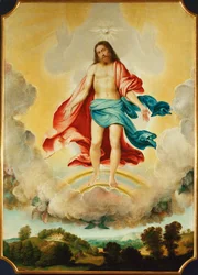 De Heilige Drie-eenheid (schilderij op doek)