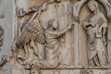Aankondiging (detail)