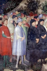 Prediking van Johannes de Doper (detail)