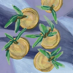 Pastelgele clementines