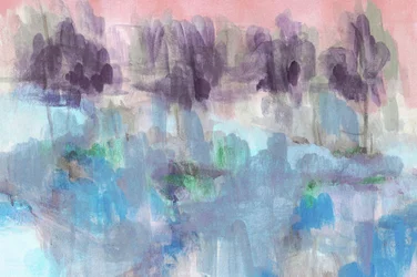 Dromerig abstract landschap