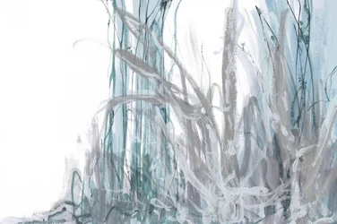 Stromend, abstract riet