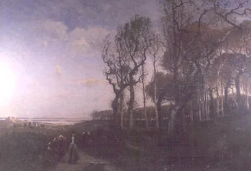 Een landelijk pad