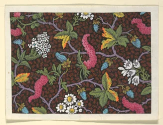 Bloemmotief voor bedrukte textiel