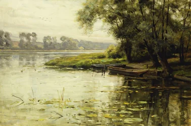 Weide aan de Rivieroever