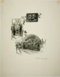 Toegang tot het atelier van Rousseau en het huis van Millet