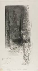 Parijs: de Rue de la Montagne-Ste-Geneviève