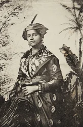 MARTINIQUE - Type en Creools Kostuum, ca. 1920