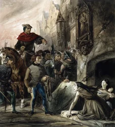 La Esmeralda verdedigd door La Sachette.