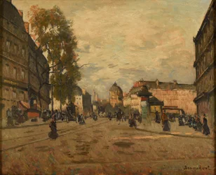 Place Saint-Michel in Parijs