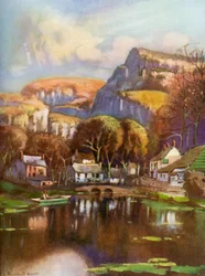 Cheddar Gorge, Somerset, 1924-1926