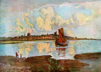 Maldon, vanaf Heybridge, Essex, 1924-1926