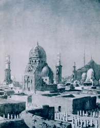 De Graven van de Kaliefen, Caïro, Egypte, 1928
