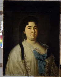 Portret van keizerin Catharina I van Rusland (Marthe Helene Skavronskaia)