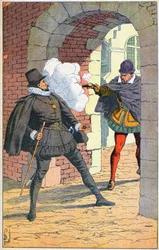 Moord op Willem de Zwijger in Delft in 1584