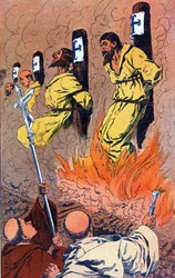 De brandstapel van de Tempeliers