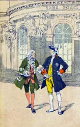Voltaire met Frederik II van Pruisen