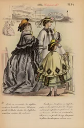 Franse mode: 1864, Napoleon III