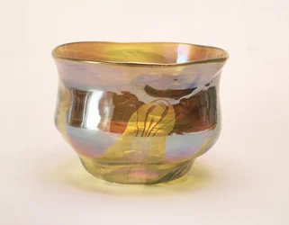 Favrile kom, voor de Glass Decorating Company, New York, ca. 1894