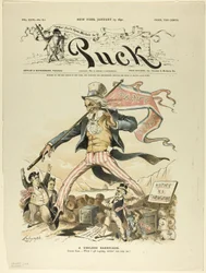 Een nutteloze barricade, van Puck