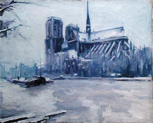 Notre-Dame ten tijde van de overstromingen