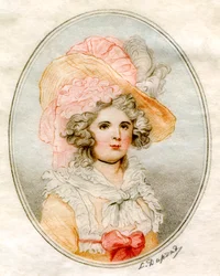 Portret van een vrouw, 18e eeuw