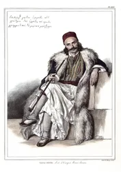 Vasili Gouda, adjudant van Marc Botzaris (1788-1823). in 