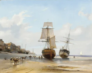 Gestrand boten