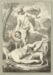 Mercurius met het hoofd van Argus