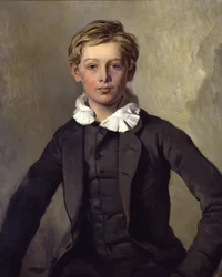 Portret van graaf Hans Haubold von Einsiedel