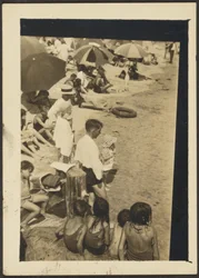 [Strandscène].