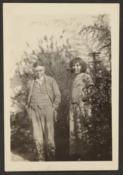 [Fleckenstein en Florence in Garden].