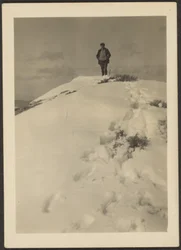 [Louis Fleckenstein op Telescope Peak].