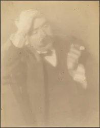 [Portret van een man met een sigaar]
