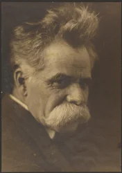 [Portret van een man met een grote snor].