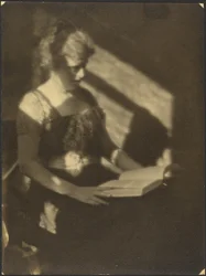 [Portret van een vrouw met een boek]