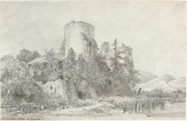 Vue du Chateau de Saconnex