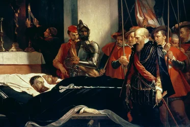 Laatste eer aan de resten van graven Egmont en Hoorn