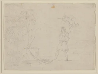 Studie voor Pygmalion en Galatea