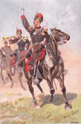 Artillerie, ansichtkaart, 1920s