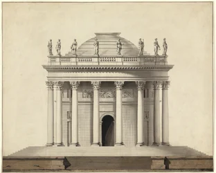 Een klassiek tempel