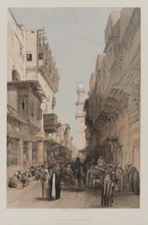 Egypte en Nubië, Deel III: Moskee el Mooristan, Caïro, 1849