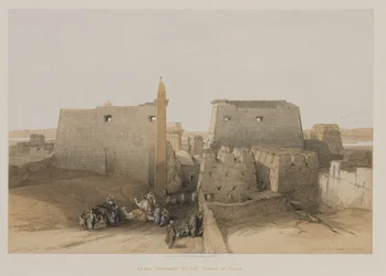 Egypte en Nubië, Deel II: Grote Ingang naar de Tempel van Luxor