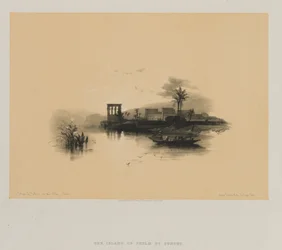 Egypte en Nubië, Deel II: Eiland Philae, aan de Nijl, Nubië, 1847