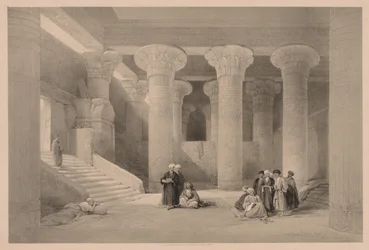 Egypte en Nubië: Deel I - Nr. 24, Tempel bij Esneh