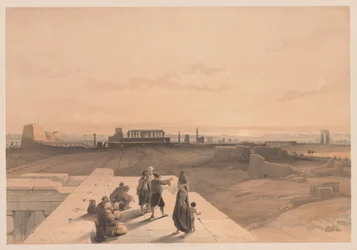 Egypte en Nubië: Deel I - Nr. 38, Ruïnes van Karnak, 1838
