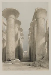 Egypte en Nubië, Deel I: Thebe, Grote Hal in Karnac
