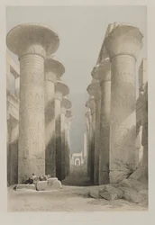 Egypte en Nubië, Deel I: Thebe, Grote Hal in Karnak